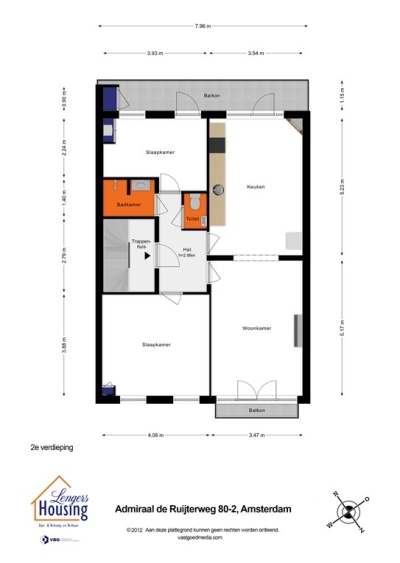 Admiraal de Ruijterweg 802, Amsterdam Lengers Housing